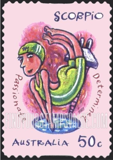 FindYourStampsValue: Signs of the Zodiac: Scorpio