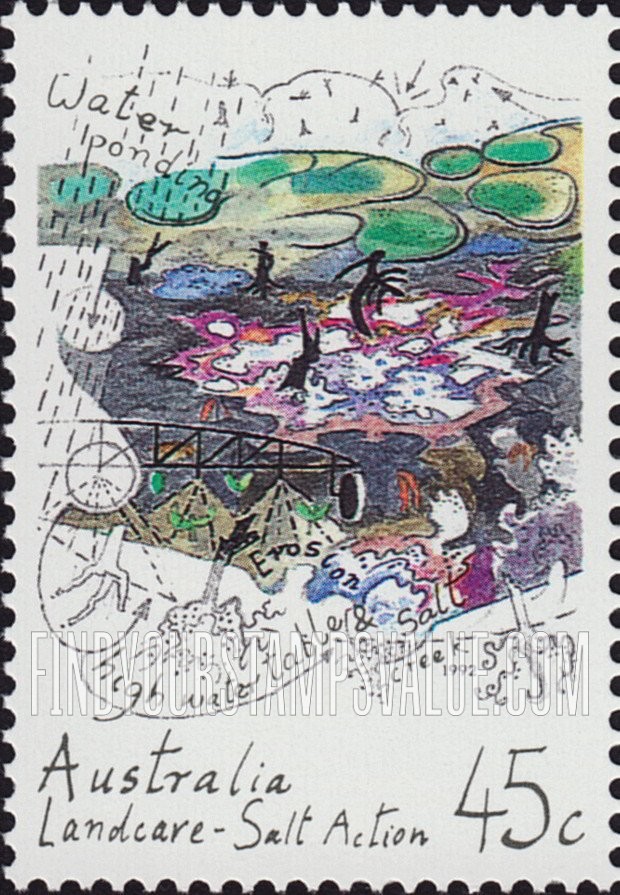 FindYourStampsValue: Land Care: Salt action