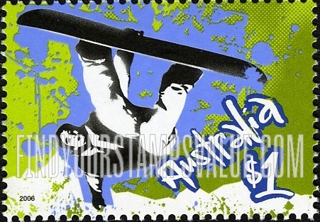 FindYourStampsValue: Extreme Sports: Snowboarding