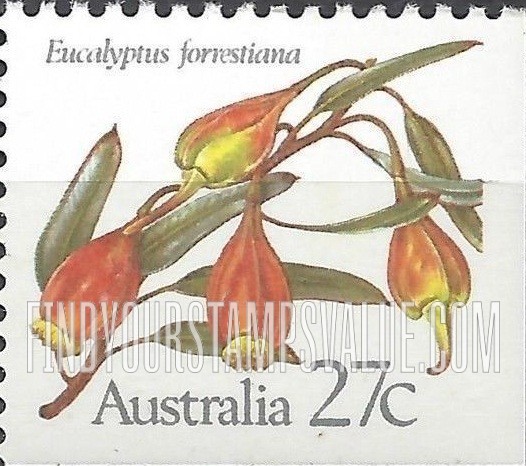 FindYourStampsValue: Various eucalypts (gum trees): Forrest’s marlock