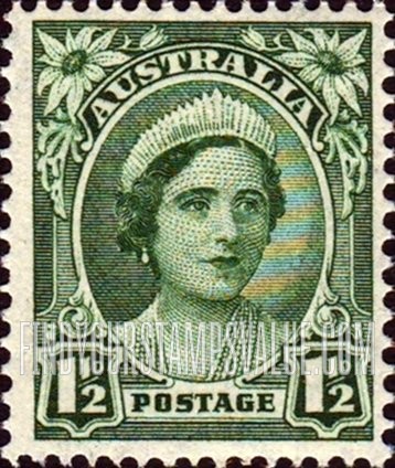 FindYourStampsValue: Queen Elizabeth: Types of 1938, 1942-44