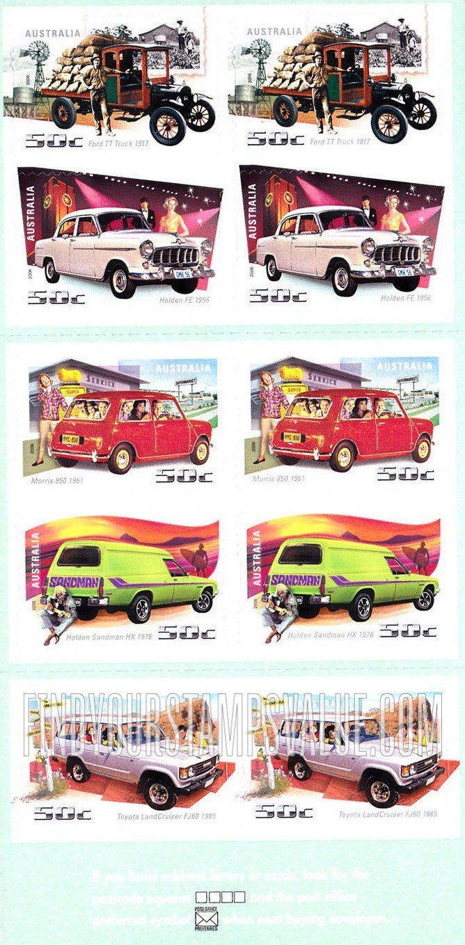 FindYourStampsValue: Cars and Trucks