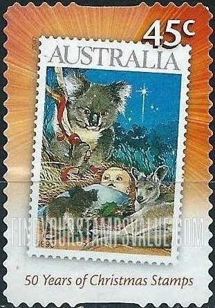 FindYourStampsValue: Christmas: Nativity, vertical