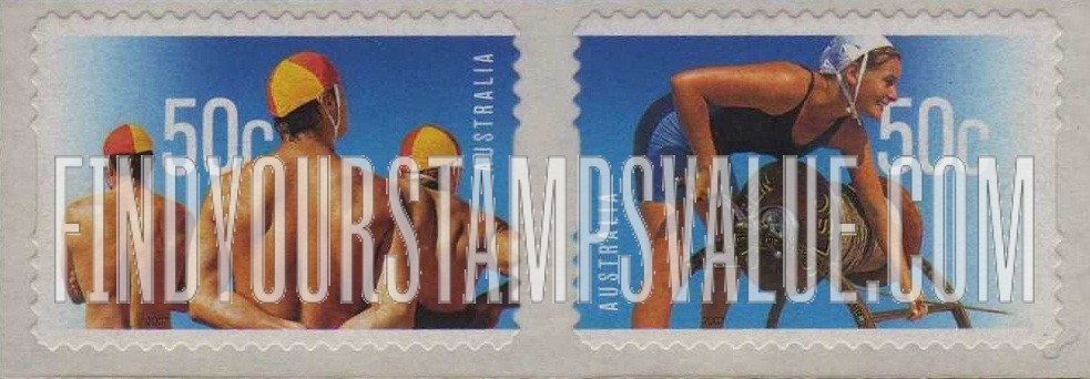 FindYourStampsValue: Surf Life Saving Australia, Centennial