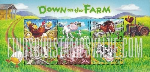 FindYourStampsValue: Down on the Farm