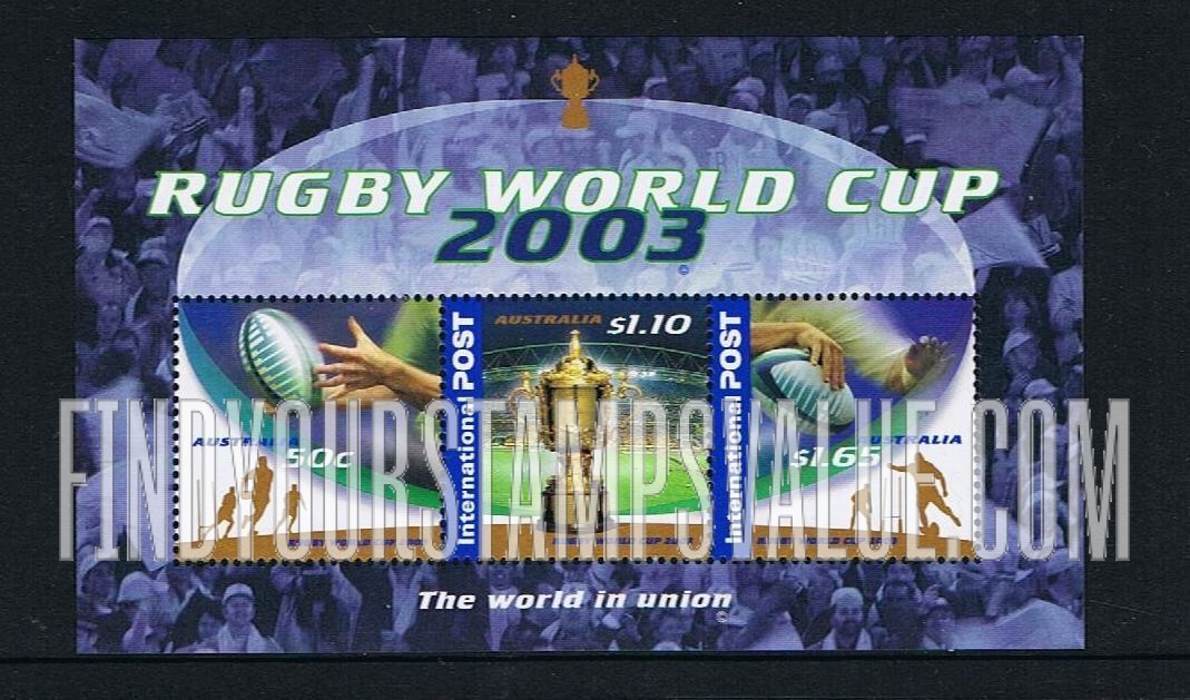 FindYourStampsValue: 2003 Rugby World Cup