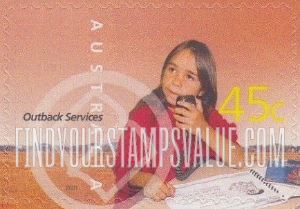 FindYourStampsValue: Outback Services: School of the Air