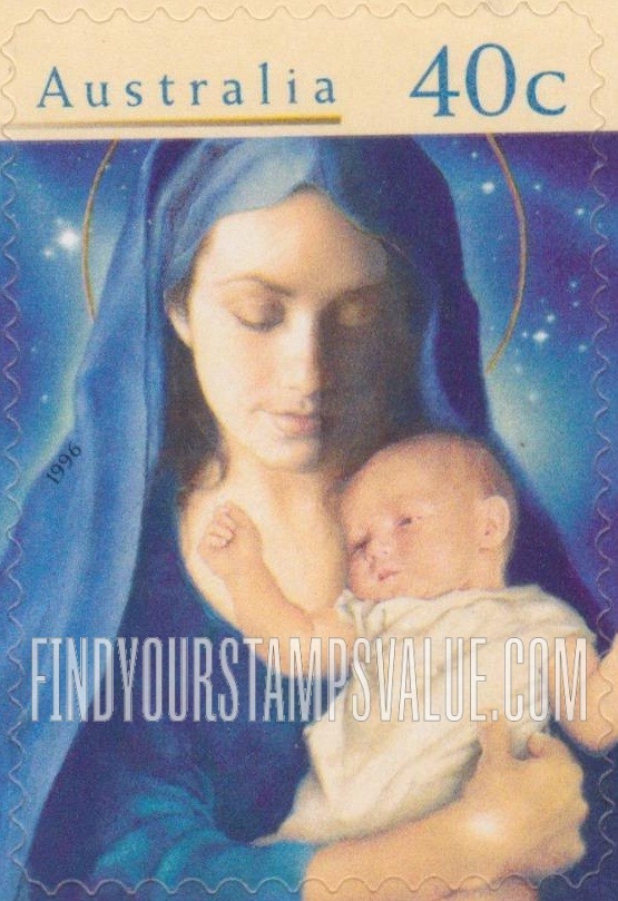FindYourStampsValue: Christmas: Madonna and Child