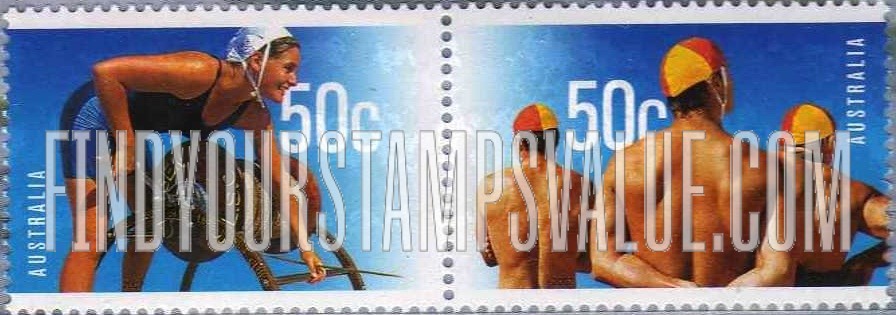 FindYourStampsValue: Surf Life Saving Australia, Centennial