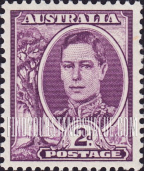 FindYourStampsValue: King George VI: Types of 1938, 1942-44