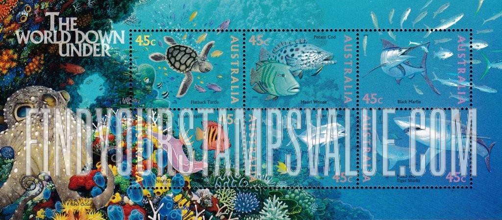 FindYourStampsValue: The World Down Under