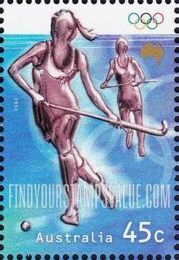 FindYourStampsValue: Olympic Sports: Women’s field hockey
