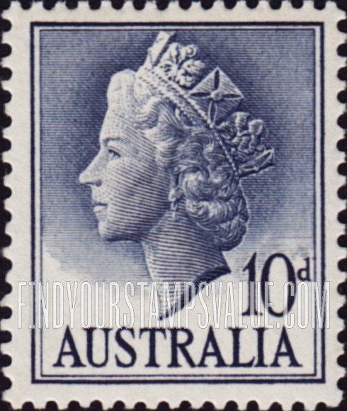 FindYourStampsValue: Queen Elizabeth II: Types of 1938-55