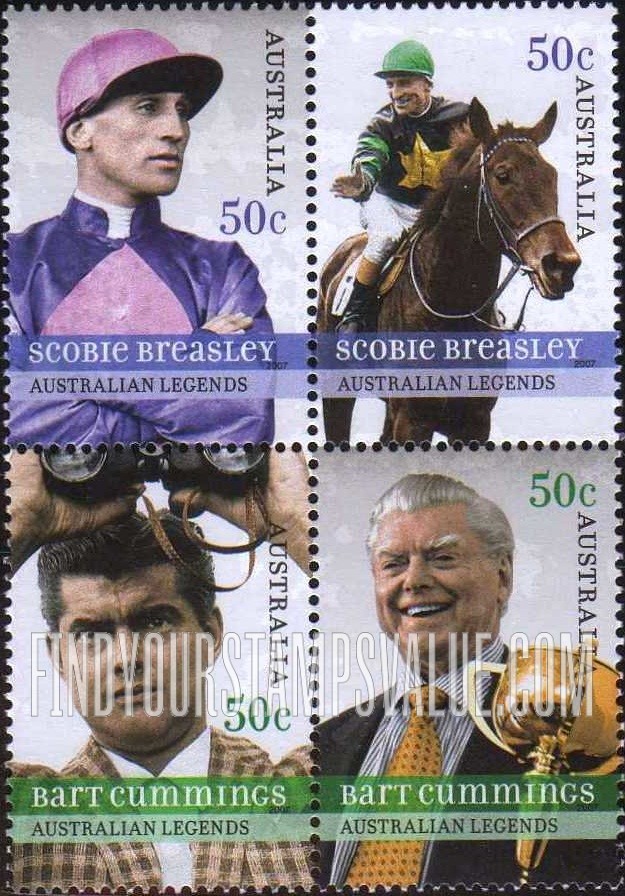 FindYourStampsValue: Horse Racing Personalities