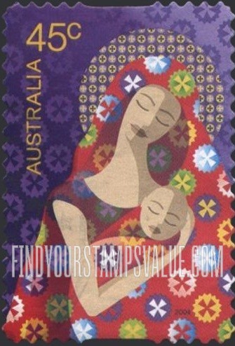 FindYourStampsValue: Christmas: Madonna and Child