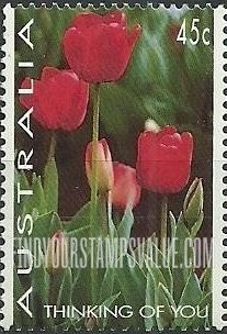 FindYourStampsValue: Thinking of You: Tulips