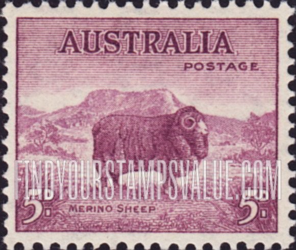 FindYourStampsValue: Merino Sheep