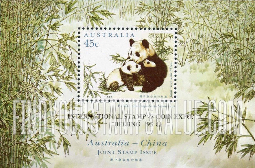 FindYourStampsValue: Wildlife: Pandas
