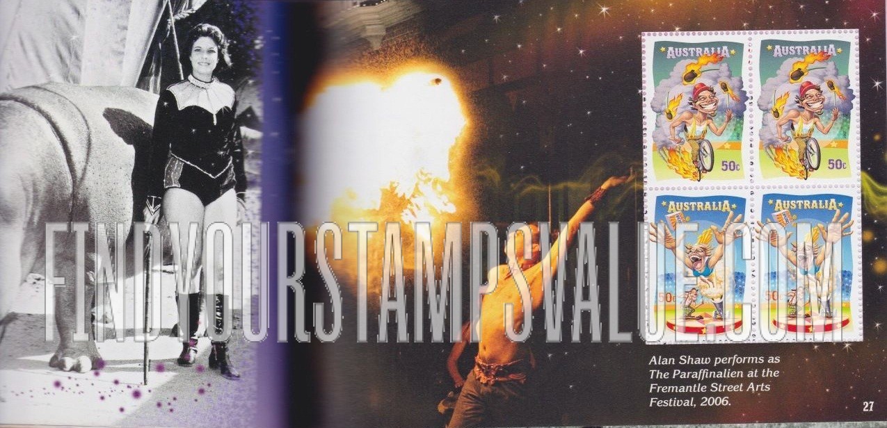 FindYourStampsValue: Circus Performers