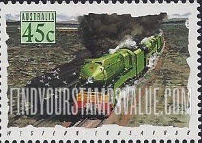 FindYourStampsValue: Trains: Western Endeavour