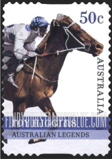 FindYourStampsValue: Horse Racing Personalities: Higgins on horse