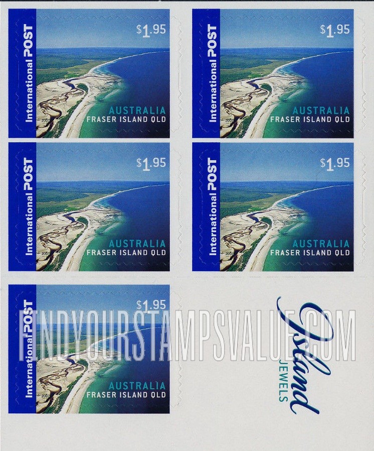 FindYourStampsValue: Islands: Fraser Island, Queensland