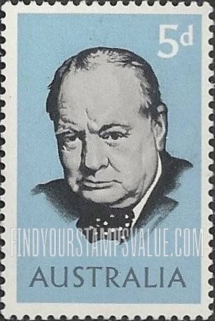 FindYourStampsValue: Winston Churchill