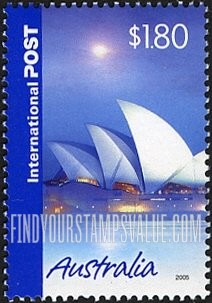 FindYourStampsValue: Sydney Opera House