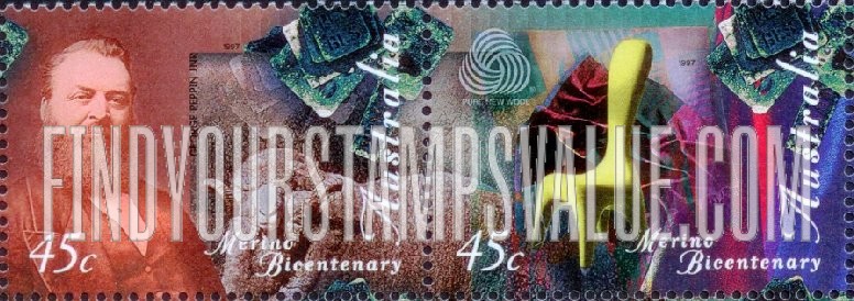 FindYourStampsValue: Arrival of Merino Sheep in Australia, Bicentennial