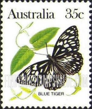 FindYourStampsValue: Blue tiger