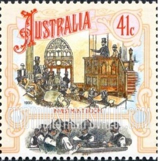 FindYourStampsValue: Colonial Australia: Investment boom