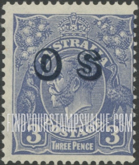FindYourStampsValue: OFFICIAL - King George V: On Regular Issues of 1928-1932
