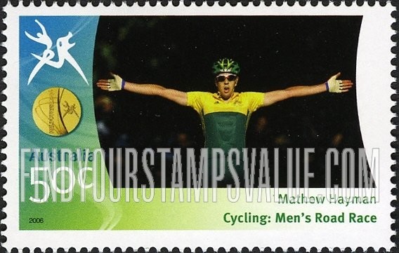 FindYourStampsValue: Medalists at Commonwealth Games: Mathew Hayman