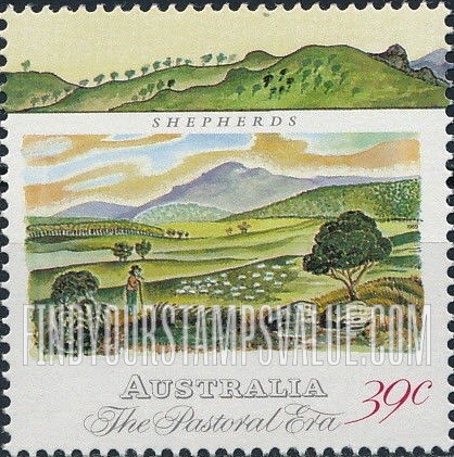 FindYourStampsValue: Colonial Australia: Shepherds
