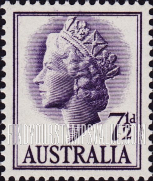 FindYourStampsValue: Queen Elizabeth II: Types of 1938-55