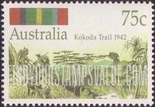 FindYourStampsValue: Australian Battles, 1942: Kokoda Trail