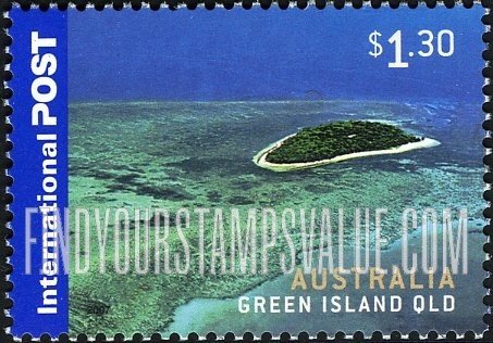 FindYourStampsValue: Islands: Green Island, Queensland