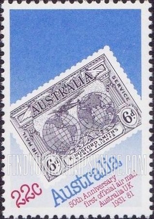 FindYourStampsValue: Australia and Cover,vertical