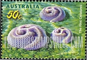 FindYourStampsValue: Creatures of the Slime: Tribrachidium
