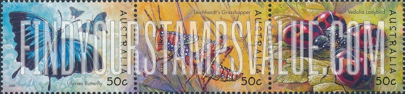 FindYourStampsValue: Insects