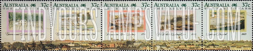 FindYourStampsValue: The Early Years: Sydney Cove and Parramatta Colonies