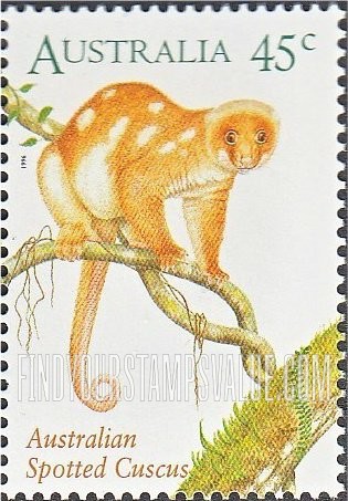 FindYourStampsValue: Australian Spotted Cuscus