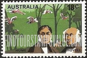 FindYourStampsValue: Hamilton Hume and William Hovell