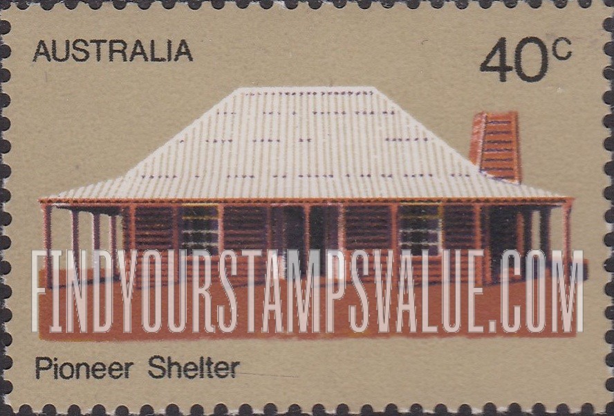FindYourStampsValue: Pioneer house