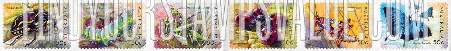 FindYourStampsValue: Insects