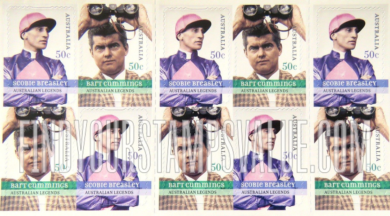 FindYourStampsValue: Horse Racing Personalities