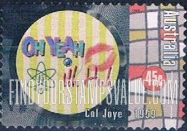 FindYourStampsValue: Rock and Roll in Australia: “Oh Yeah Uh Huh,” by Col Joye and the Joye Boys, 1959