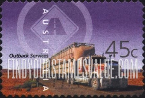 FindYourStampsValue: Outback Services: Transport