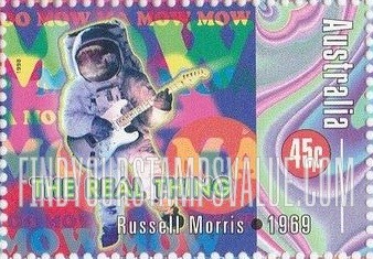 FindYourStampsValue: Rock and Roll in Australia: “The Real Thing,” by Russell Morris, 1969