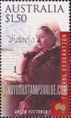 FindYourStampsValue: The Move Towards Federation: Queen Victoria